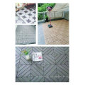 DIY Interlocking Deck Tile WPC Composite Tiles for Balcony Garden Terrace Concrete Ground Covering